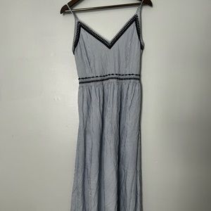 Blue & White striped sundress